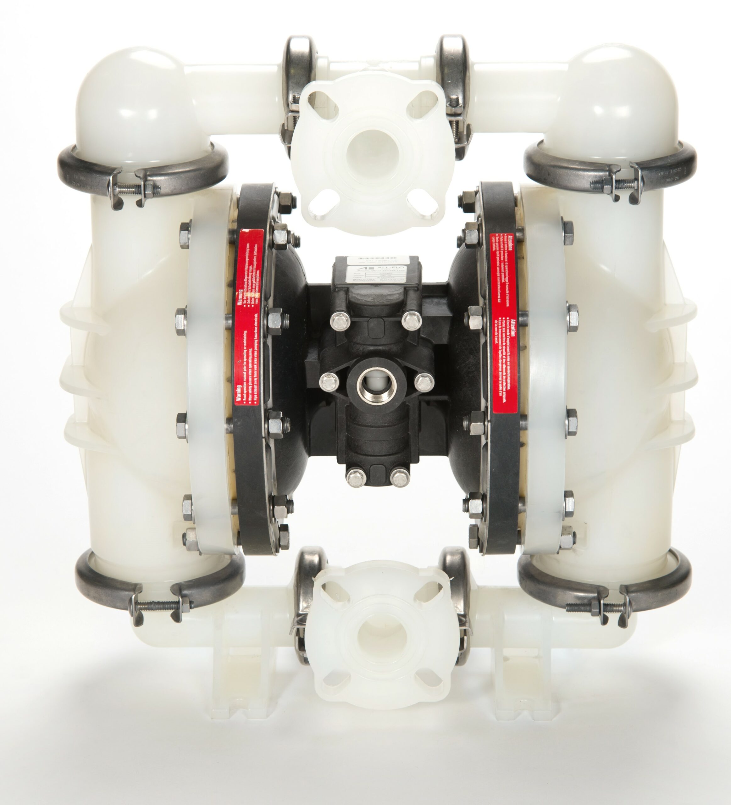 All-Flo 1.5 in. NPT Diaphragm Pump C150-FPP-SSPE-B70